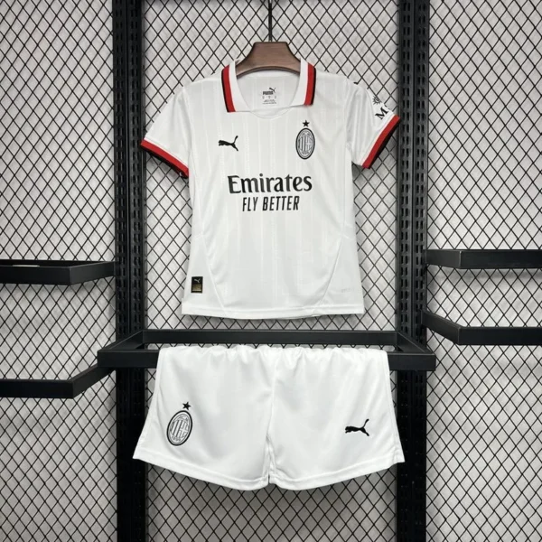 Kids AC Milan Away Jersey Kit 2024-25 - Image 5