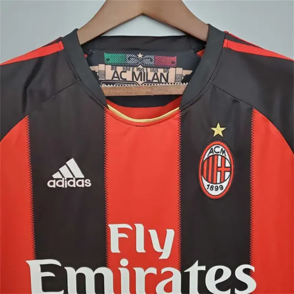 AC Milan Retro Jersey Home 2010/11 - Image 3