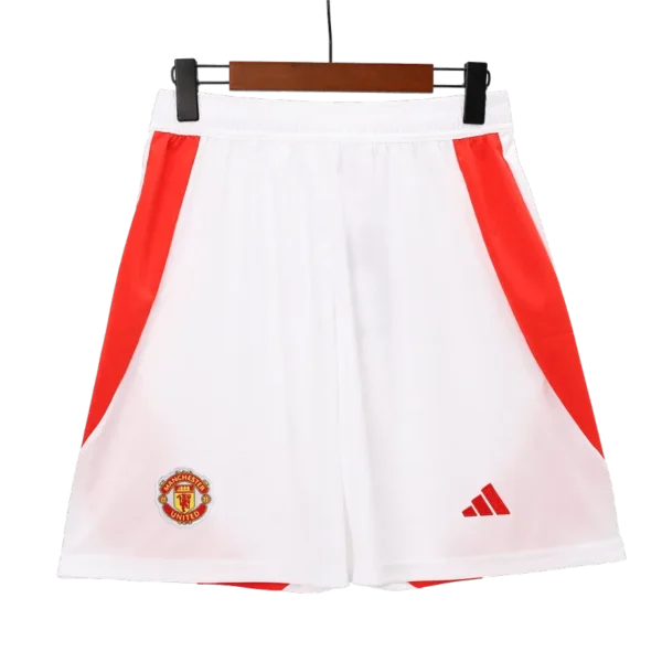 2024/25 Manchester United Home Full Kit(Jersey+Shorts+Socks) - Image 6