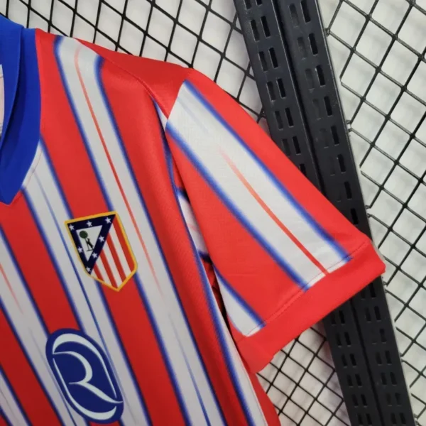 24-25 Atletico Madrid Home Soccer Jersey - Image 4