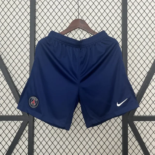 24-25 PSG Home Soccer Shorts - Image 3