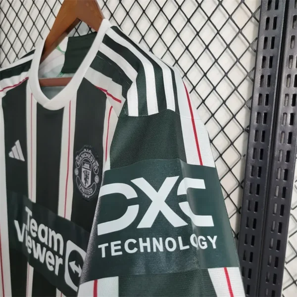 2023/24 Manchester United Away Long Sleeve Jersey - Image 8