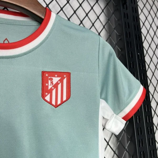 2024-25 Kids Atletico Madrid Away Jersey Kits - Image 5