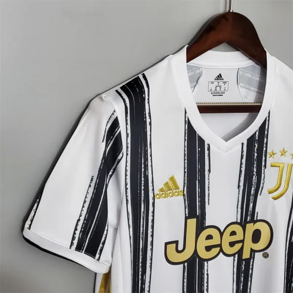 20-21 Juventus Home Soccer Retro Jerseys Shirt - Image 10