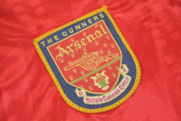 94 Arsenal Bergkamp #10 Jersey Home Replica - Image 4