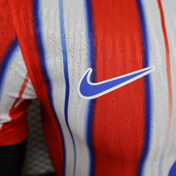 24-25 Atletico Madrid Home Soccer Jersey Player Edition - Image 3