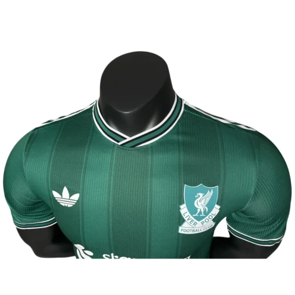 2025-26 Liverpool Green Player Edition Football Jersey - Image 3