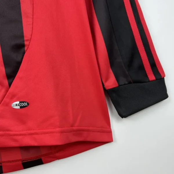 AC Milan Retro Jersey Home Long Sleeve 2007/08 - Image 7