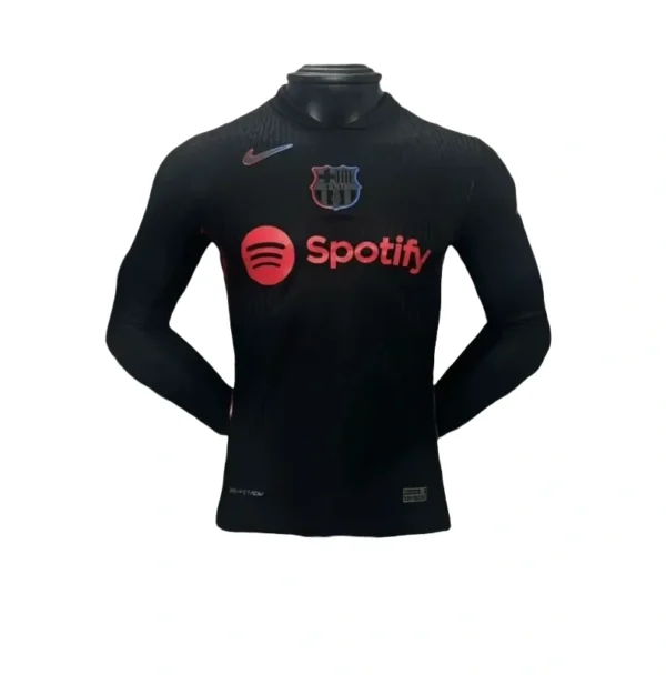 2024-25 Barcelona Away Jersey Long Sleeve Player Version