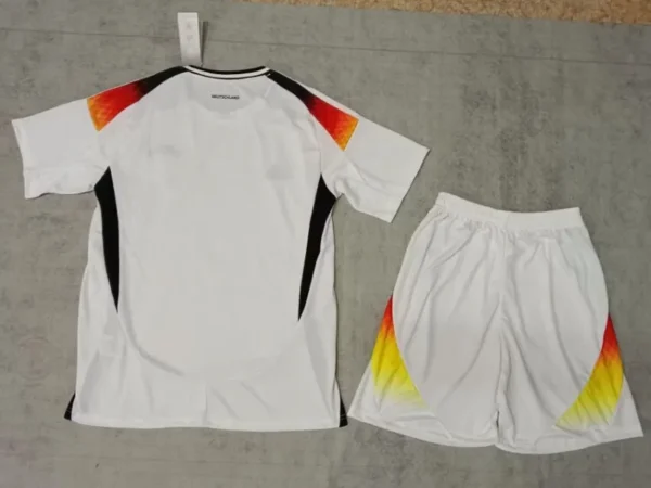 2024 Germany Euro Cup Home Kids Kit Jersey+Shorts - Image 4