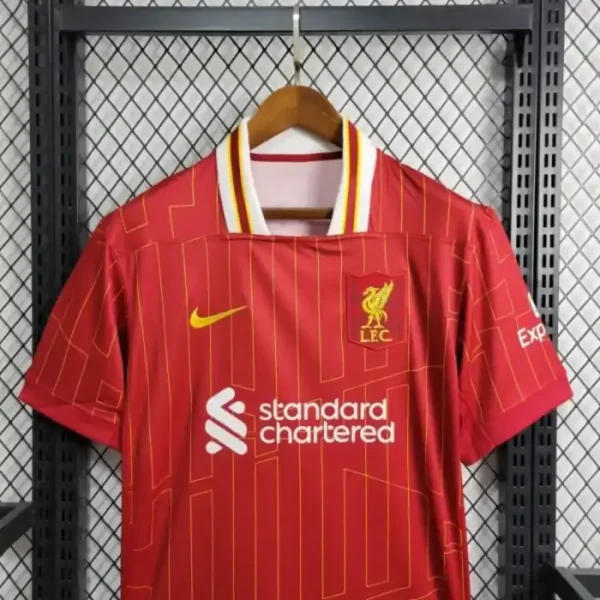 24-25 Liverpool Home Football Jersey - Image 8