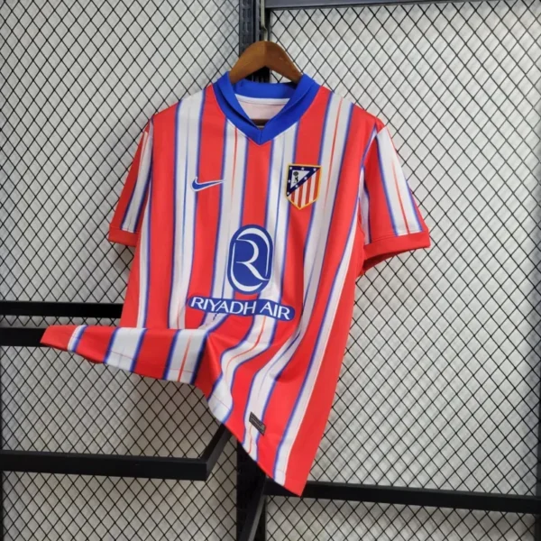 24-25 Atletico Madrid Home Soccer Jersey - Image 7
