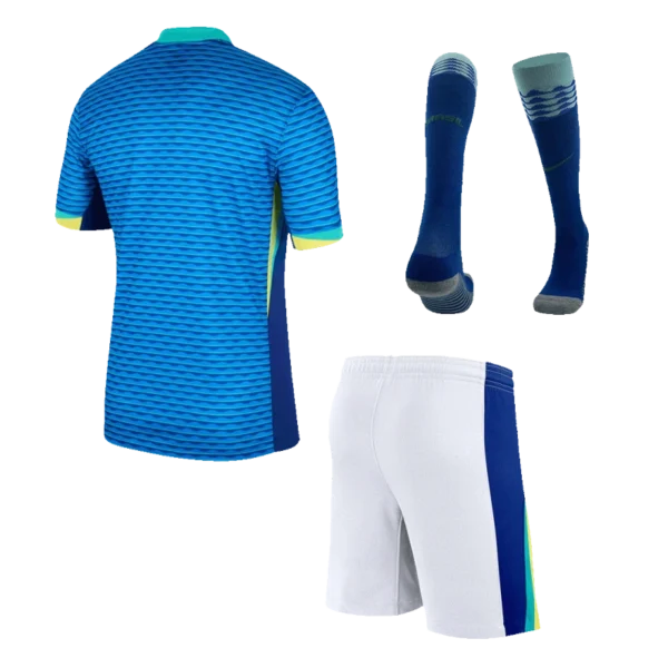 Brazil Away Custom Full Soccer Kits 2024 - Image 2