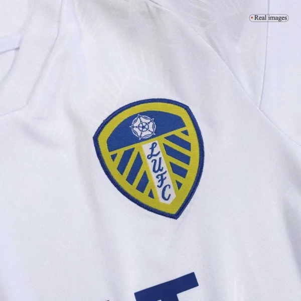 2023/24 Kids Leeds United Home Kit Jersey+Shorts - Image 5