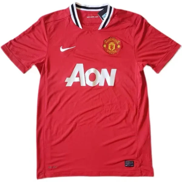 2011/12 Manchester United Retro Jersey Home - Image 2