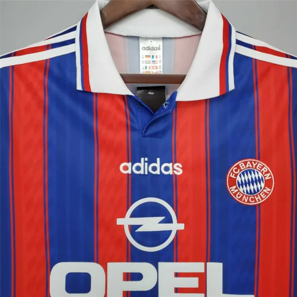 95-97 Bayern Munich Retro Jersey Home - Image 5