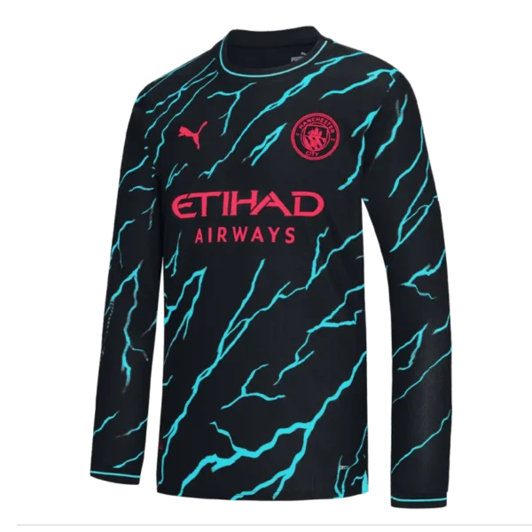 2023/24 Manchester City Third Long Sleeve Jersey