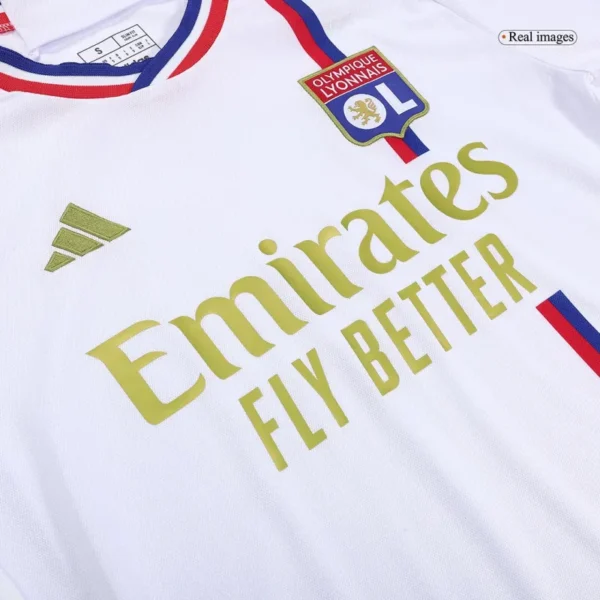 23-24 Olympique Lyonnais Home Jersey - Image 7
