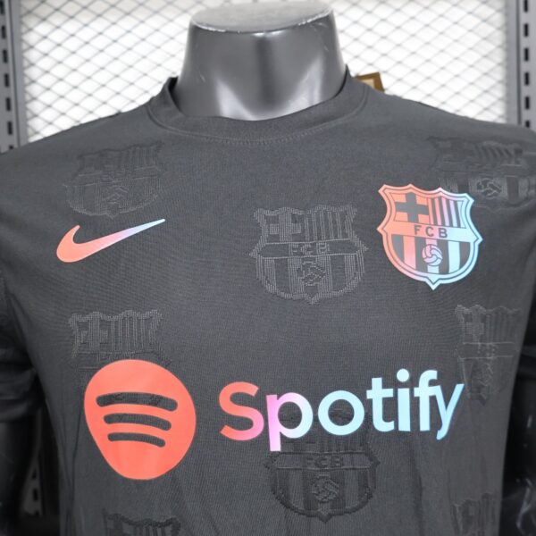 2024/25 Barcelona Away Jersey Spotify Logo Without Text Player Version - Image 3