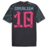 Manchester City HAALAND #9 GREALISH #10 DE BRUYNE #17 J.ALVAREZ #19 FODEN #47 Japanese Tour Printing Third Jersey 2023/24