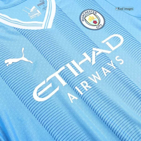 2023/24 Manchester City Home Jersey Player Version - Image 3