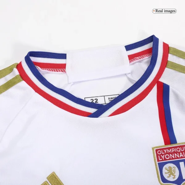 23-24 Kids Olympique Lyonnais Home Kit Jersey+Shorts - Image 8