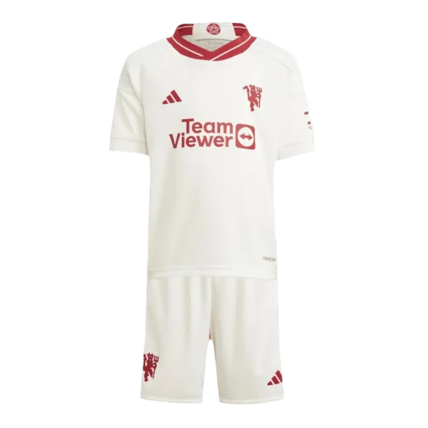 2023/24 Kids Manchester United Third Away Jersey Kit