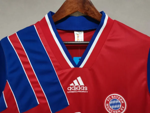 93-95 Bayern Munich Retro Jersey Home - Image 3