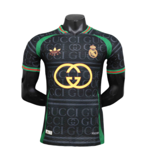 24-25 Real Madrid VS GUCCI Black Player Version Jersey