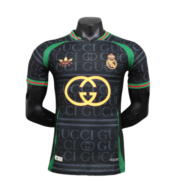 24-25 Real Madrid VS GUCCI Black Player Version Jersey