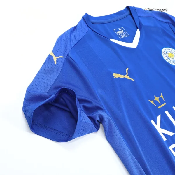 Leicester City 2015/16 Retro Home Jersey - Image 5