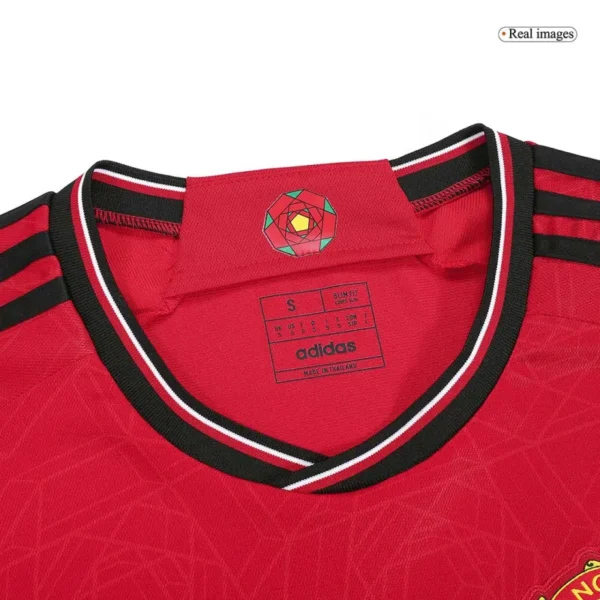 2023/24 Manchester United Home Long Sleeve Jersey - Image 5