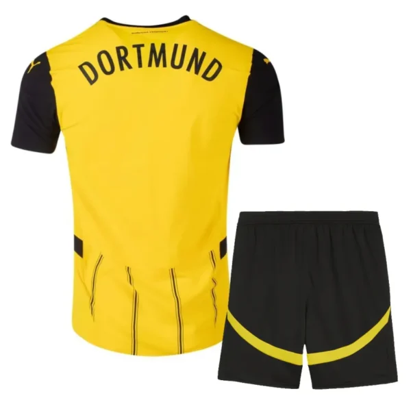 24-25 Borussia Dortmund Home Kids Kit Jersey+Shorts - Image 2