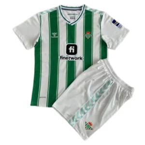 2023/24 Kids Real Betis Home Kit Jersey+Short