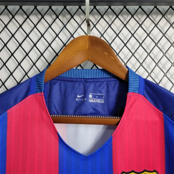 2016-17 Barcelona Home Retro Jersey - Image 10