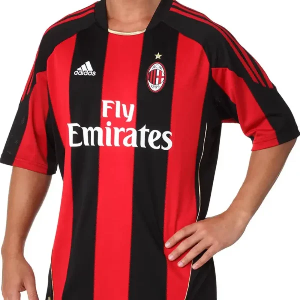 AC Milan Retro Jersey Home 2010/11 - Image 11