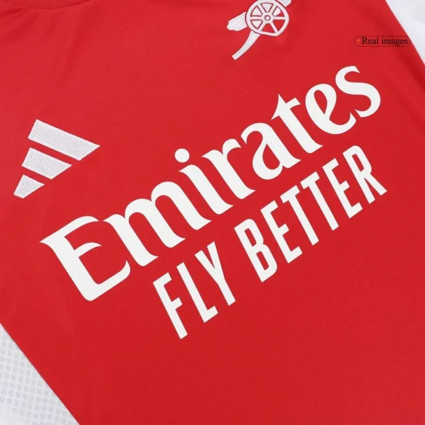 Arsenal Home HAVERTZ #29 SAKA #7 ØDEGAARD #8 RICE #41 Soccer Jersey 2024-25 - Image 8