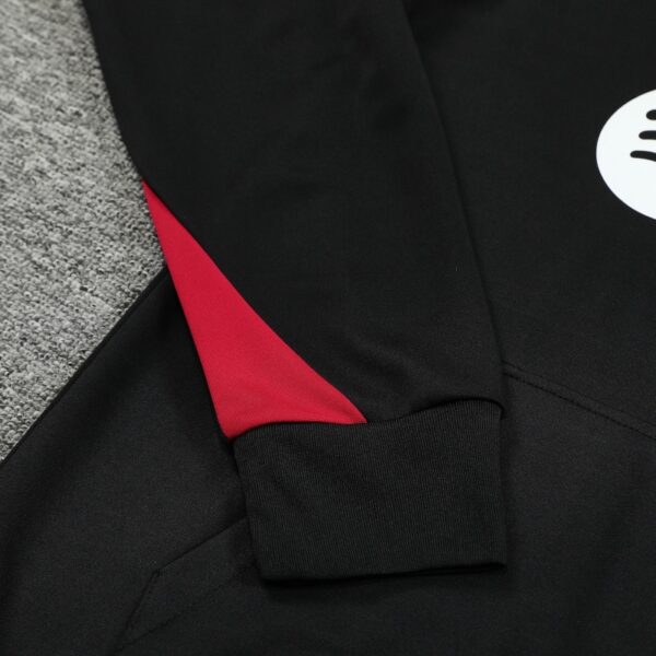 2024-25 Barcelona Zipper Sweatshirt Kit(Top+Pants) White - Image 5