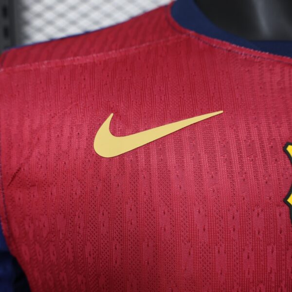 2024/25 Barcelona Home Jersey Long Sleeve Player Version - Image 5