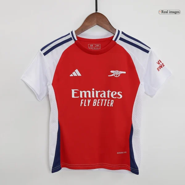 Kids Arsenal Home Jersey Kit 2024-25 - Image 6