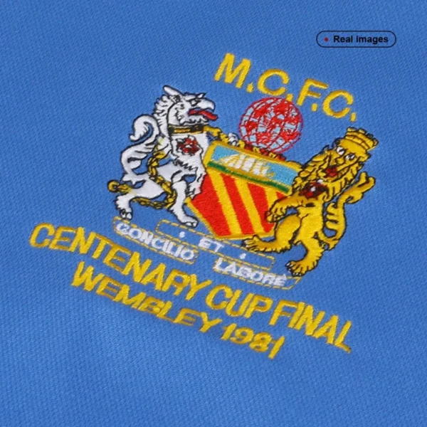 Manchester City Retro Home Jersey 1981/83 - Image 3