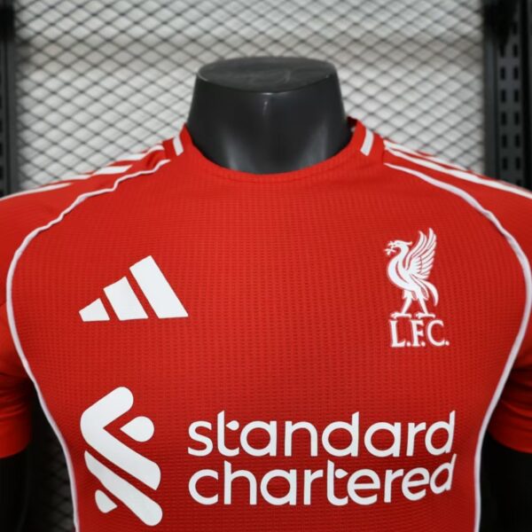 2025/26 Liverpool Home Player Version Soccer Jersey - Image 3