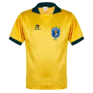 Brazil 1988 Retro Jersey Home