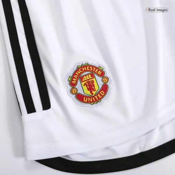 2023/24 Manchester United Home Whole Kit Jersey+Shorts+Socks - Image 9