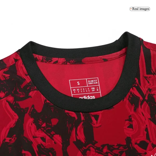 2023/24 Manchester United Pre-Match Vest Jersey Red - Image 5