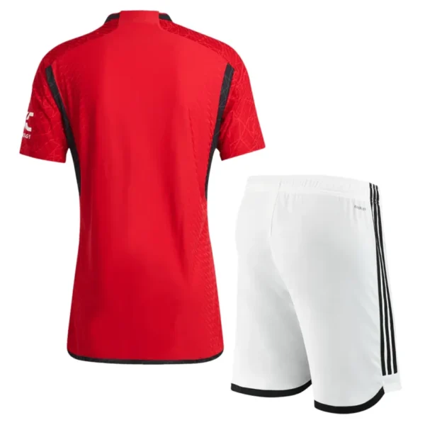 2023/24 Manchester United Home Kit Jersey+Short - Image 2