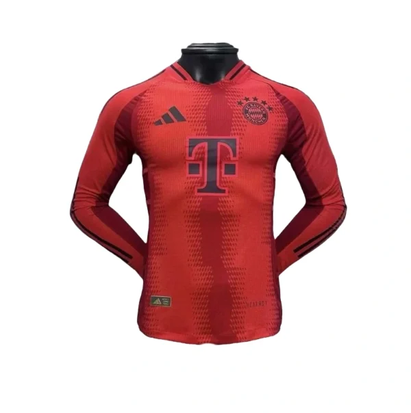 24-25 Bayern Munich Home Player Version Long Sleeve