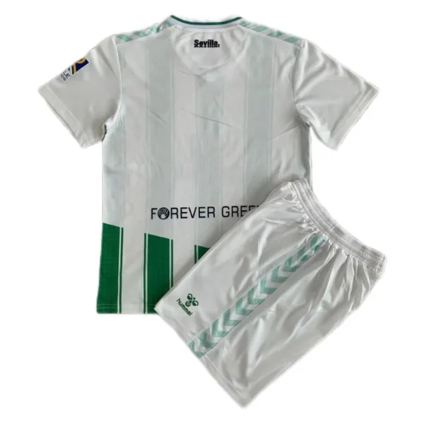 2023/24 Kids Real Betis Home Kit Jersey+Short - Image 2