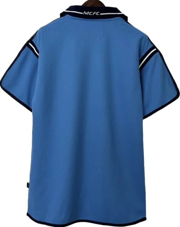 Manchester City Retro Home Jersey 2001/02 - Image 2
