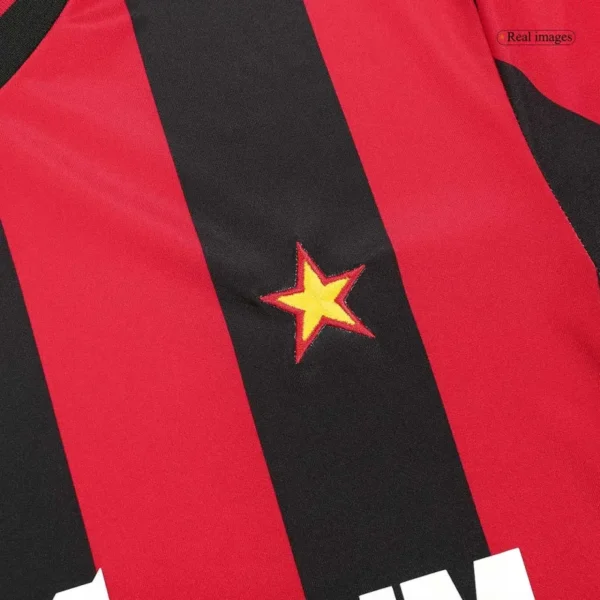 1991/92 AC Milan Retro Jersey Home - Image 4